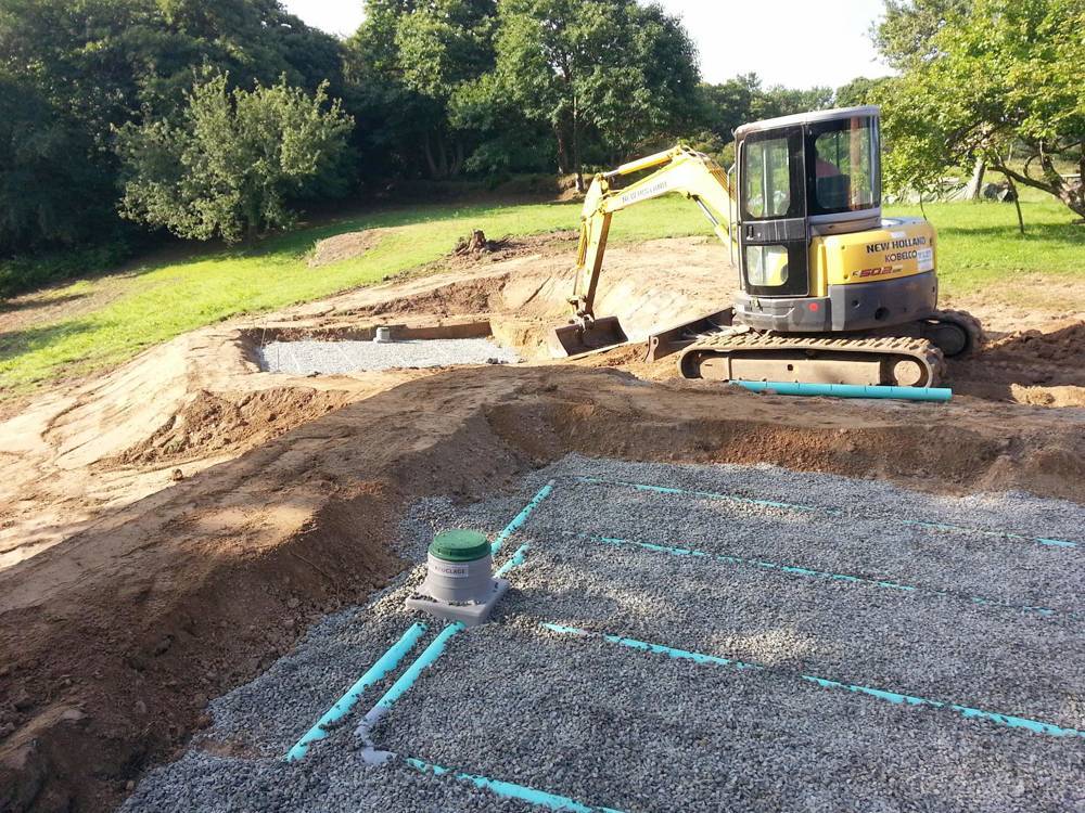 Traitement des eaux usées à Coatréven
